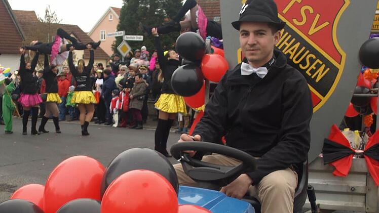 Impressionen vom Faschingszug in Ebenhausen 2016 Foto: Stefan Geiger