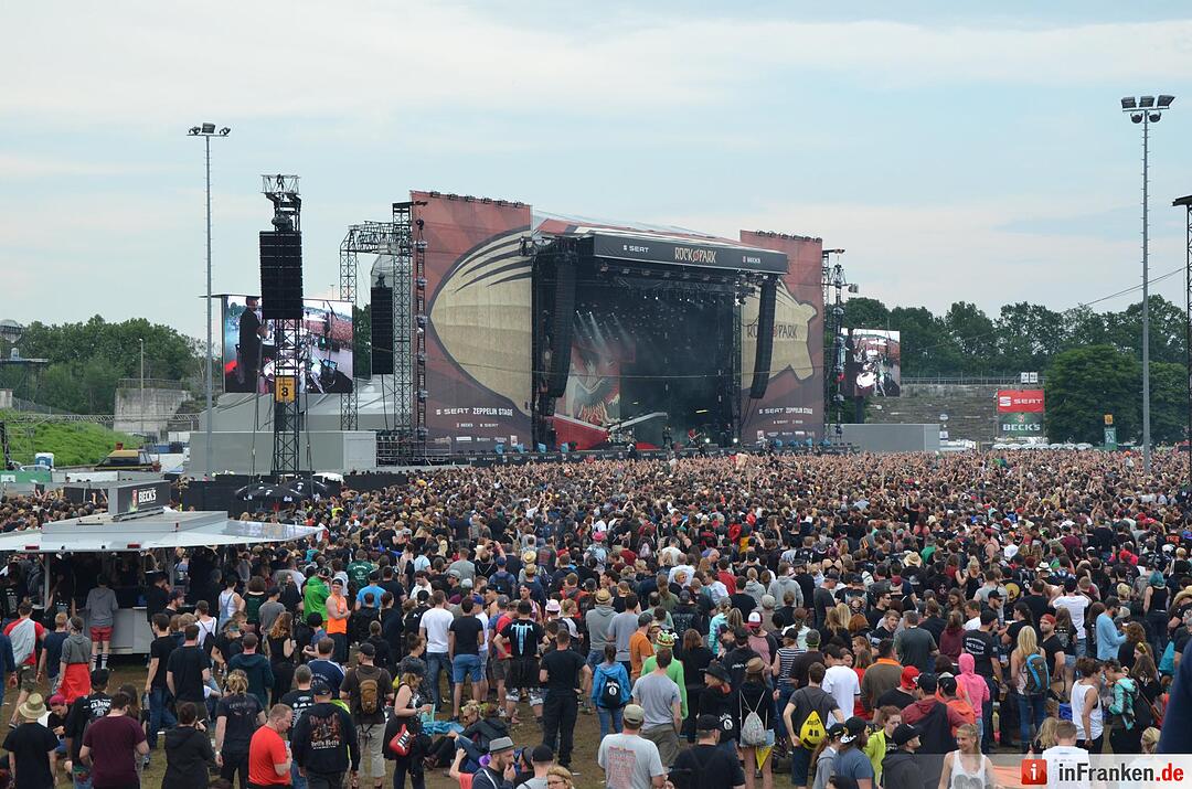 Rock im Park 2016 - Stimmung am Sonntagnachmittag