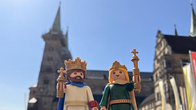 Bamberger Bistumsheilige als Playmobil-Figuren
