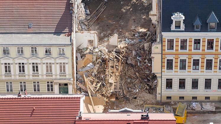Nach dem Hauseinsturz in G&ouml;rlitz
