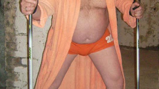 Kultbild anno 2007, mittlerweile hat ihn das Establishment aber scheinbar eingeholt. Foto: privat