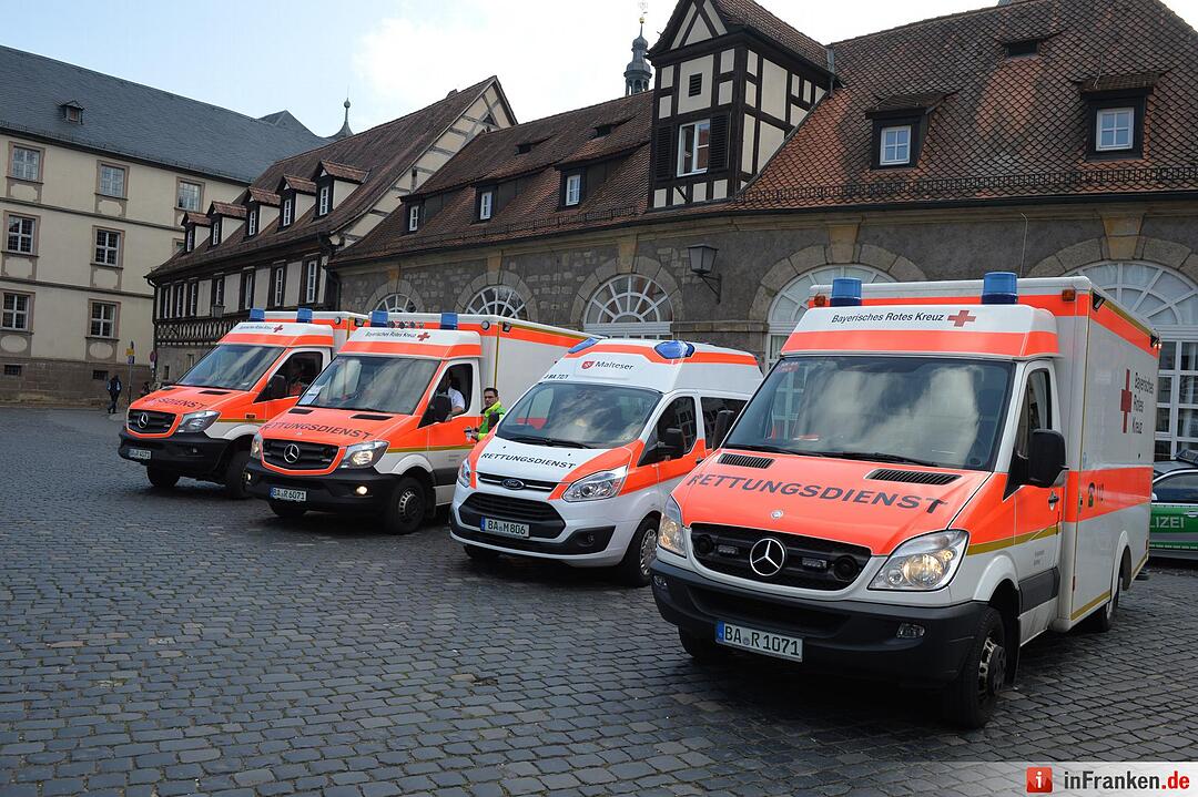 Großeinsatz an Maria-Ward-Schule Bamberg