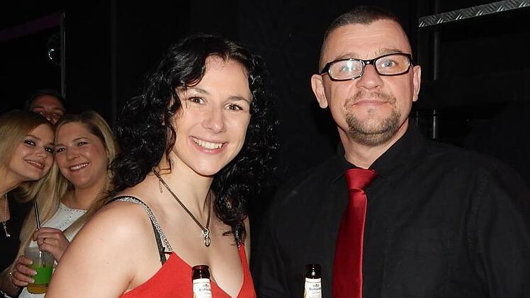 Bei der Abschiedsparty dabei:    Matthias und Natalie aus Kulmbach.