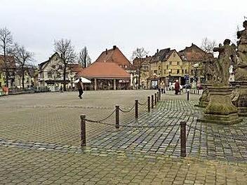 Auch zum Forchheimer Paradeplatz Walter Ackers einiges ein. eckenbrüllerct Foto: Walter Ackers