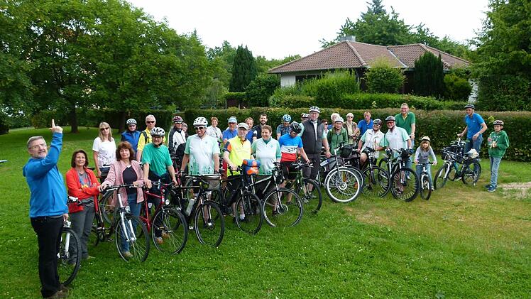 Auftakt zum Stadtradeln 2016.Foto: Doris Weidner
