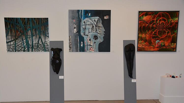 Impressionen von der Ausstellung des Bundes Fränkischer Künstler auf der Plassenburg  Foto: Dagmar Besand