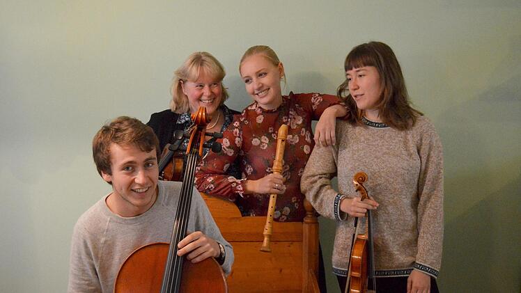 Emanuel, Ulrike, Johanna und Franziska treten beim Benefizkonzert als Familienmusik Schreyer auf.                                                                                                                                    Foto: privat