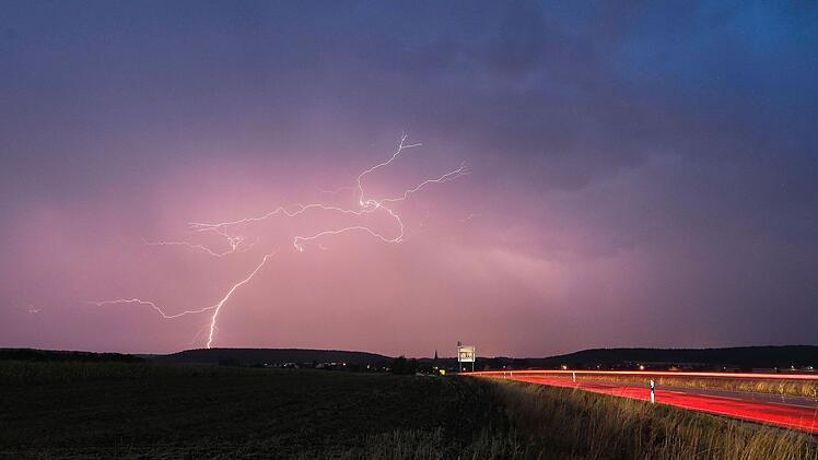 Gewitter in Bayern