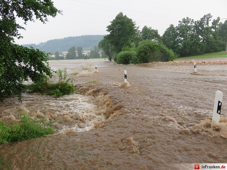 Schweres Unwetter im Kreis Kronach
