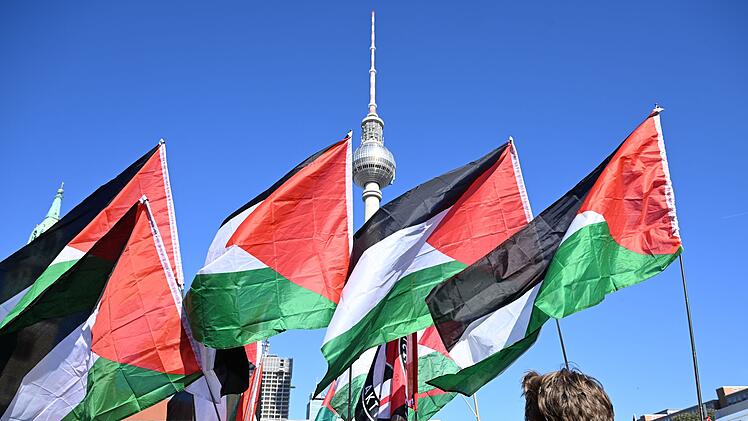 Demonstration für Gaza in Berlin