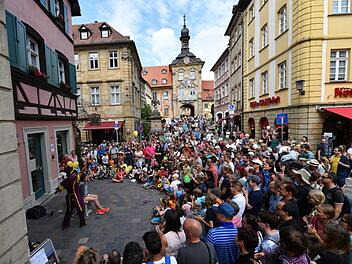 Über 120 Künstler aus 14 verschiedenen Nationen und mehr als 200.000 Zuschauer werden in Bamberg erwartet. Foto: Ronald Rinklef