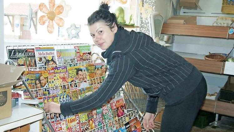 Im Tante-Emma-Laden in Trieb bekommt man nicht alles, aber das Notwendige. Obendrauf eine Portion Herzlichkeit und Service von Melanie Bauersfeld Foto: Corinna Tübel