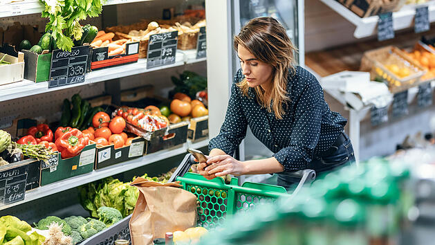 Supermarkt, Einkaufen, Lebensmittel, Ernährung