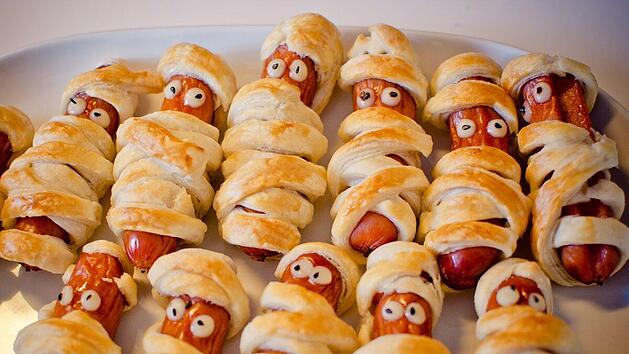 Wurst im Schlafrock