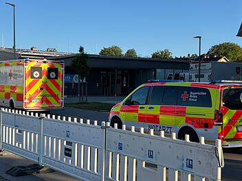 Gro&szlig;einsatz am Bahnhof Traunstein