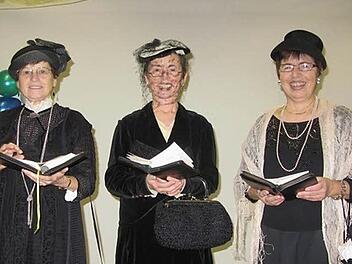 Fromme Frauen auf Männersuche: Maria Neder, Elfriede Hohn und Rosemarie Schmitt. Foto: privat