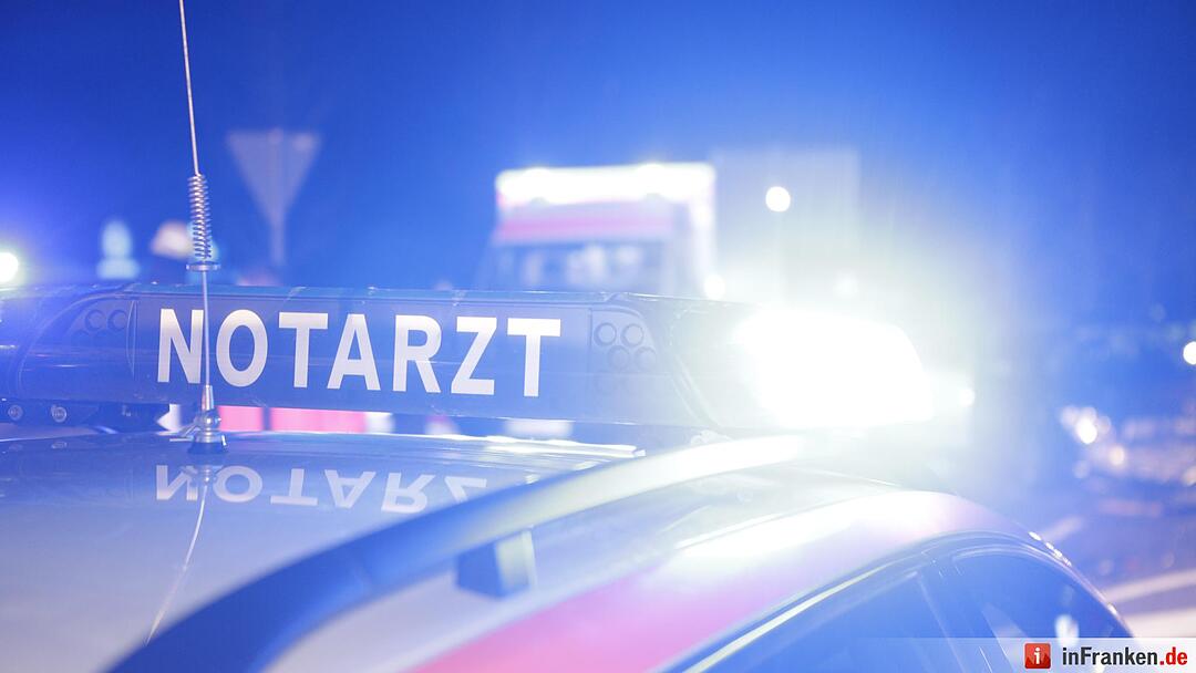 Unfall auf der B2: 80-Jährige in Lebensgefahr