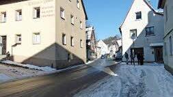 Die Straße "Am Bach"  Foto: map