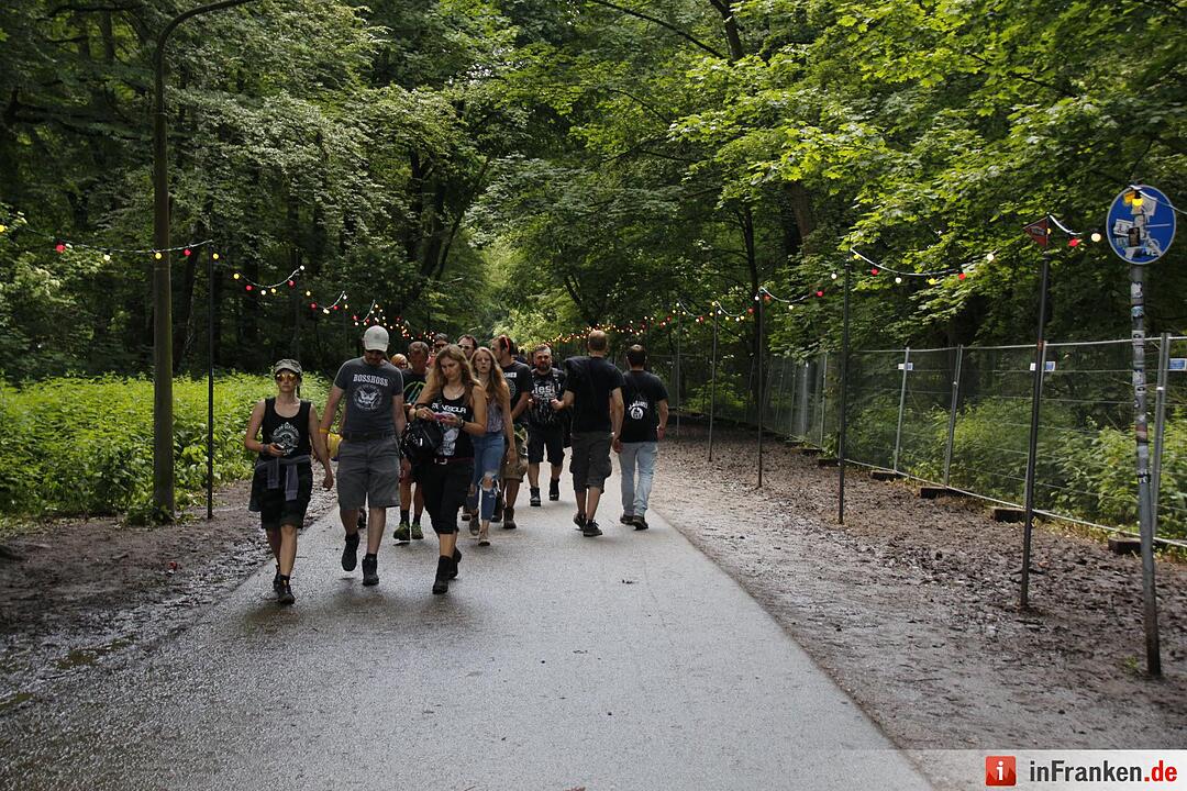 Rock im Park 2016 - Stimmung am Sonntagmorgen