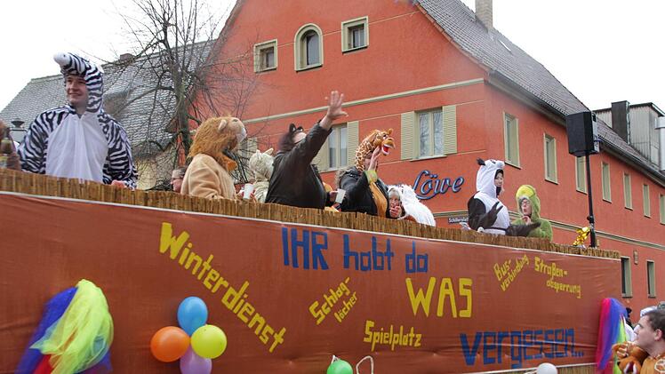 Faschingszug in Höchstadt  Foto: Andreas Dorsch