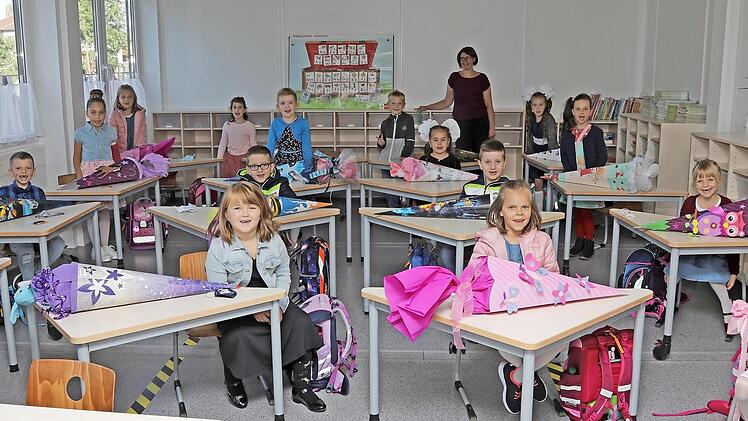 Die Schultüte ist mit dabei. Fotos: kag