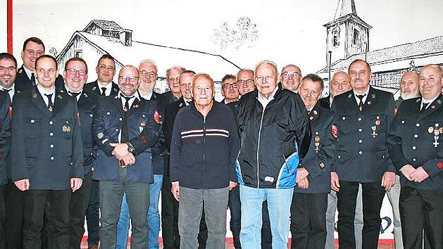 Die Freiwillige Feuerwehr in Lauter kann auf viele treue Mitglieder bauen.