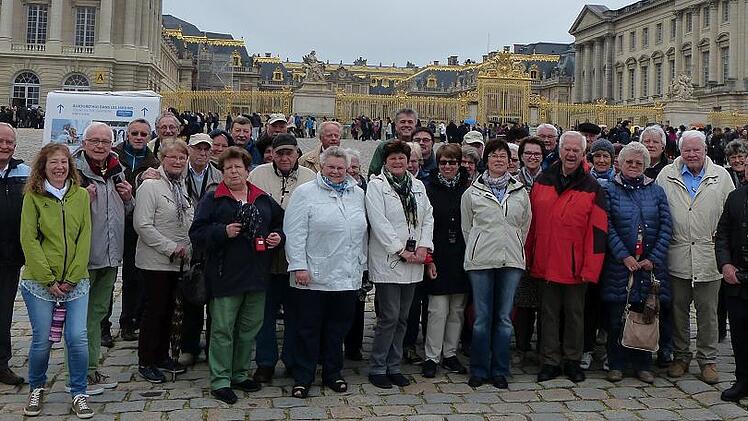 Die Champagne, Versailles und Paris erlebt