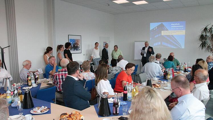 Eindrücke vom Besuch der Sozialministerin bei "Labor LS" in Großenbrach. Foto: Ralf Ruppert