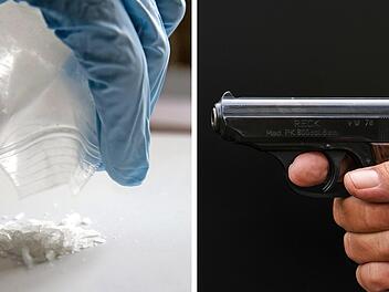 Lichtenfels: Bei Kontrolle aufgeflogen - Mann mit Crystal Meth und Revolver unterwegs