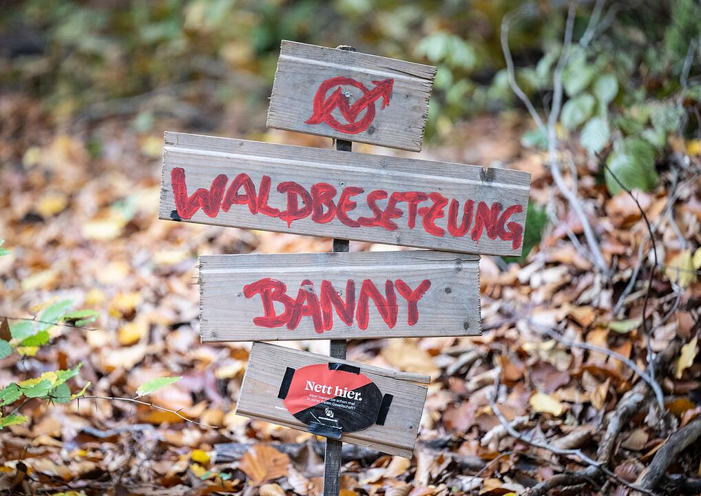 Waldbesetzung in Langen