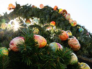 Osterbrunnen im Kloster Maulbronn