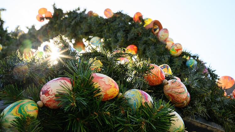 Osterbrunnen im Kloster Maulbronn