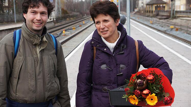 Die beiden Lehrer Felix Jentges und Gabriele Kuen