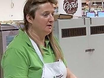 Stellvertretende Kreisbäuerin Petra Grimmer gab Tipps rund um eine gesunde Ernährung mit heimischen Produkten und bereitete leckere Gerichte zu.