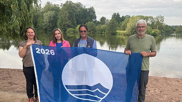 Flussparadies Franken freut sich &uuml;ber Blaue Flaggen - Badeseen ausgezeichnet