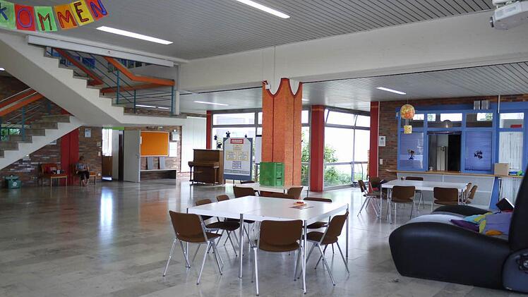 Die Aula der Schule Hemhofen Foto: Pauline Lindner