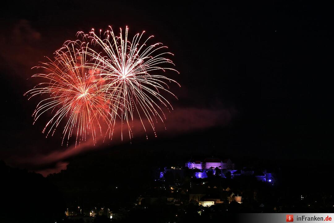 Feuerwerk am Kronacher Freischießen
