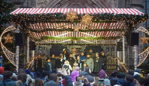 Nürnberg zur Weihnachtszeit.