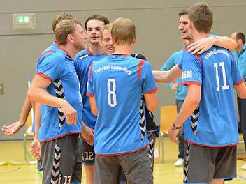 Es ist vollbracht: Hammelburgs Männer bringen Neumarkt die erste Saisonniederlage bei.