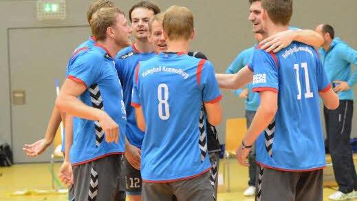 Es ist vollbracht: Hammelburgs Männer bringen Neumarkt die erste Saisonniederlage bei.