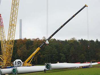 Nach Ramsthal im Jahr 2015 gibt es demnächst in Gauaschach die nächste Windkraft-Baustelle im Altlandkreis. Foto: Archiv/Arkadius Guzy
