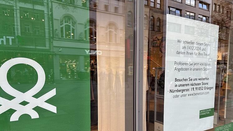 Nürnberg: Benetton-Filiale in der Innenstadt schließt bald