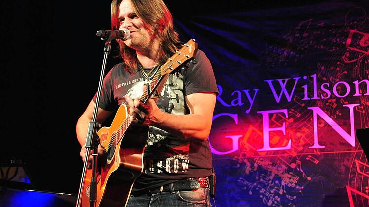Ray Wilson, der Ex-Sänger von Genesis präsentiert am 21. März zusammen mit seinem Quintett die größten Hits Genesis. Foto: Ulrike Langer