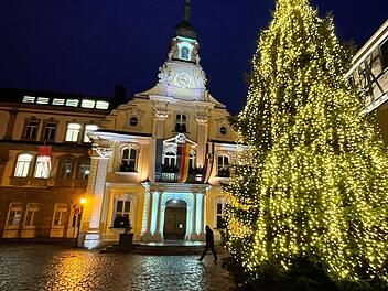 Stimmungsvoll: die Kulmbacher Weihnachtsbeleuchtung. Foto: Jürgen Gärtner
