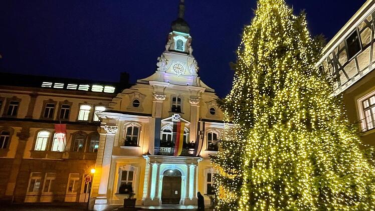 Stimmungsvoll: die Kulmbacher Weihnachtsbeleuchtung. Foto: Jürgen Gärtner