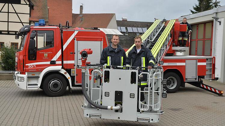 Die beiden Kommandanten Stephan Groh (l.) und Harald Kohmann Foto: Ronald Rinklef