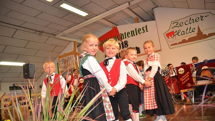 Die Kindertanzgruppe war ein echter Hingucker. Foto: Karl-Heinz Hofmann