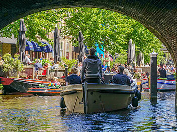 Historische brug Leiden