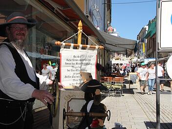 Die Ludwigstraße in Bad Brückenau wird dieses Jahr zum Stadtfest wieder belebt sein, auch wenn es nur eine Bühne am Sinnaplatz geben wird. Foto: Archiv/Ulrike Müller