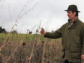 Hubertus Freiherr von Künsberg-Langenstadt ist mit Leidenschaft Landwirt. Er möchte nun verstärkt mit den Landwirten und Bürgern in Kontakt treten und diese mehr für Naturschutz und Umwelt sensibilisieren. Veronika Schadeck